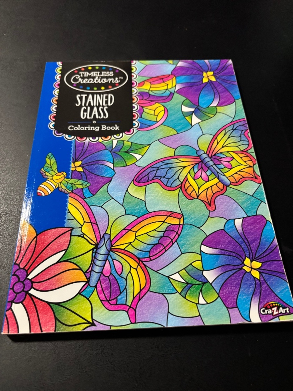 Stained Glass coloring book